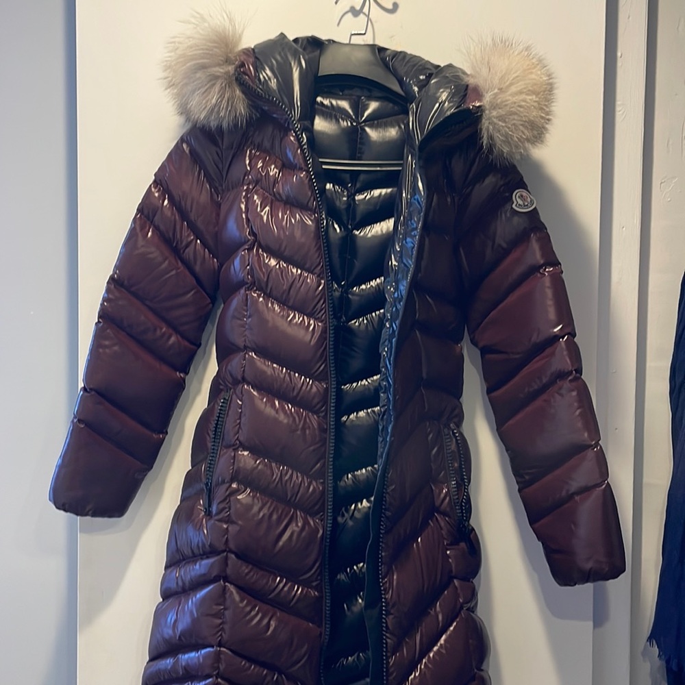 AUTHENTIC LIKE NEW MONCLER LONG COAT